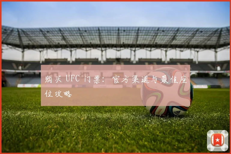 购买 UFC 门票:官方渠道与最佳座位攻略